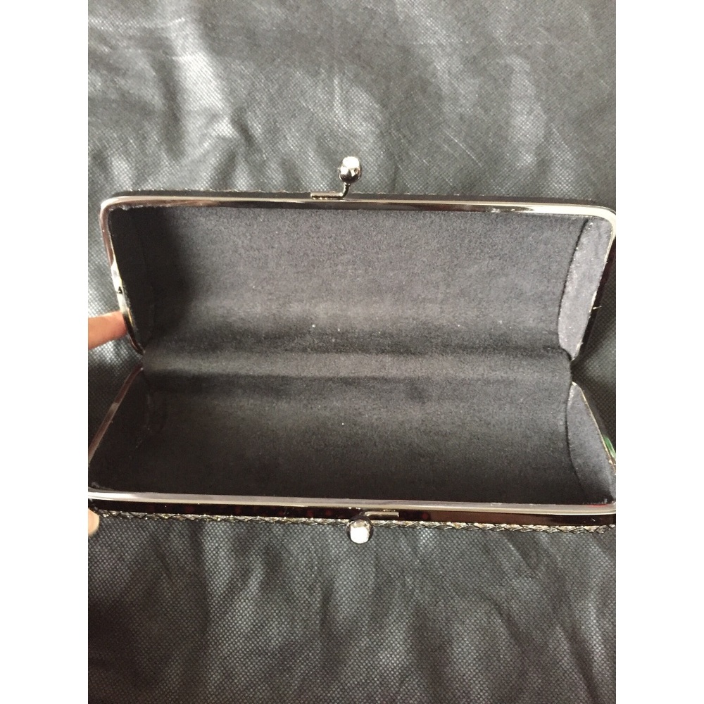 Silver, gold-yellow clutch - Picture 2 of 3